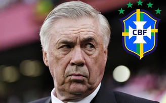 HLV Carlo Ancelotti đã ký hợp đồng dẫn dắt đội tuyển Brazil