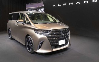 Toyota Alphard 2023 hầm hố, sang trọng hơn