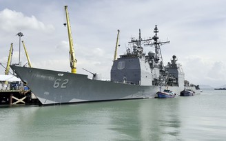 Đoàn tàu Hải quân Mỹ thăm hữu nghị Đà Nẵng