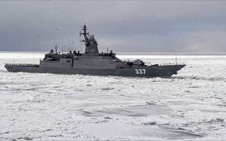Hai tàu chiến Nga xuất hiện gần Đài Loan