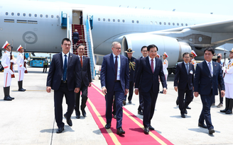 Thủ tướng Úc đến Hà Nội, bắt đầu chuyến thăm chính thức Việt Nam