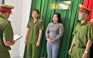 Bình Thuận: Bắt tạm giam Phạm Thị Thu Hương để điều tra về tội cưỡng đoạt tài sản