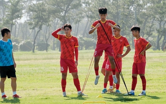 U.17 Việt Nam gặp 'quân xanh' chất lượng trước khi sang Thái Lan đá giải châu Á