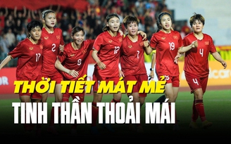 Cận cảnh buổi tập đầu tiên tại Đức của ĐT nữ Việt Nam cho World Cup 2023