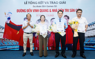 Hào hứng trao giải cuộc thi dự đoán kết quả SEA Games 32 trên Báo Thanh Niên