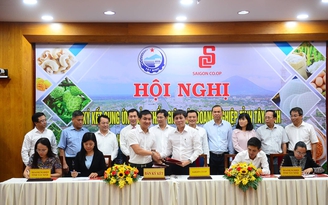 Saigon Co.op ký kết tiêu thụ sản phẩm của Tây Ninh