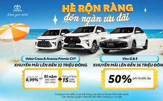 Chào hè với ưu đãi hấp dẫn khi mua Veloz Cross, Avanza Premio, Vios trong tháng 6