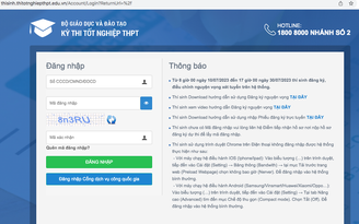 Hôm nay thí sinh đăng ký nguyện vọng xét tuyển ĐH: Các bước thực hiện cần biết
