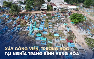 TP.HCM chi ngàn tỉ xây trường học, công viên tại nghĩa trang Bình Hưng Hòa