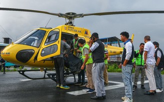 Trực thăng rơi ở Nepal, 5 du khách nước ngoài thiệt mạng