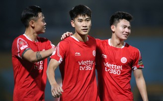V-League 2023, CLB Viettel 2-0 CLB Hải Phòng: Nhâm Mạnh Dũng tỏa sáng