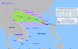 Bão số 1 đổ bộ đất liền Việt Nam từ 18.7, gió mạnh 'nhiều năm mới có'