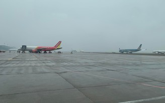 Bão tan, sân bay Nội Bài, Cát Bi, Vân Đồn mở cửa trở lại sớm 5 giờ