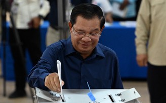 Hơn 9,7 triệu cử tri Campuchia bầu cử Quốc hội khóa VII