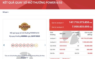 Jackpot của Vietlott lên cao nhất trong năm