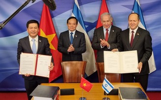 Việt Nam và Israel ký hiệp định thương mại tự do sau 7 năm đàm phán