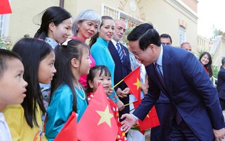 Chủ tịch nước gặp mặt kiều bào và những người bạn Ý thân thiết với Việt Nam