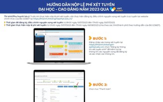 Thanh toán lệ phí xét tuyển đại học bằng cách quét mã VietQR với VNPT Money