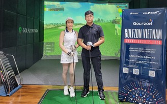 Tìm ra golfer đang dẫn đầu vòng loại giải golf 3D đầu tiên ở Việt Nam