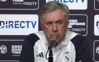 HLV Ancelotti bất ngờ lên tiếng về Mbappe khi Real Madrid thua đậm Barcelona tại Mỹ