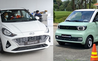 Nên mua xe Wuling Hongguang Mini EV mới hay Hyundai Grand i10 cũ?