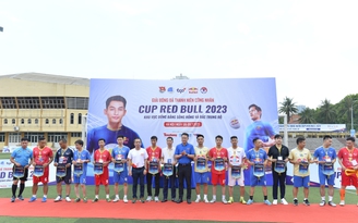 Sôi nổi giải bóng đá Thanh niên Công nhân - Cúp Red Bull 2023 tại Hà Nội