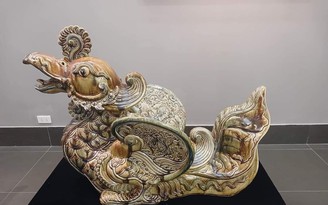Ấn tượng điêu khắc gốm về linh thú của Trần Nam Tước
