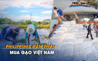Philippines đàm phán mua gạo Việt Nam