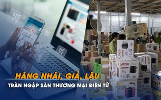 Hàng nhái, giả, lậu tràn ngập sàn thương mại điện tử