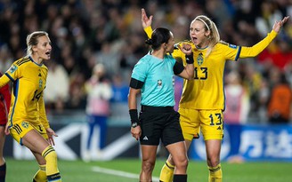 Đội tuyển nữ Thụy Điển chỉ trích trọng tài sau trận bán kết World Cup nữ 2023