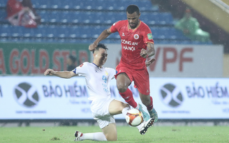 Thắng phút cuối CLB Công an Hà Nội tiếp tục đua vô địch V-League 2023