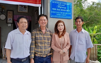 Tiệm vàng Kim Tài Phúc bàn giao nhà tình thương tại xã Mỹ Lương, huyện Cái Bè