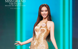 Thí sinh Miss Grand Vietnam đọc thơ, hát opera trong phần hô tên, BTC nói gì?