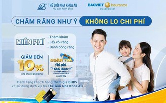 Thế Giới Nha Khoa AB và Bảo Hiểm Bảo Việt liên kết chi trả cho khách hàng