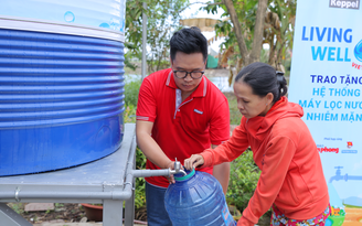 Dự án Living Well của Tập đoàn Keppel đưa nước sạch đến người dân tỉnh Cà Mau