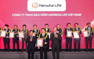 Hanwha Life Việt Nam liên tục giữ vững danh hiệu Công ty bảo hiểm uy tín