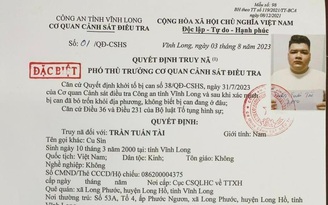 Truy nã bị can liên quan vụ một người bị đâm tử vong tại bàn bida