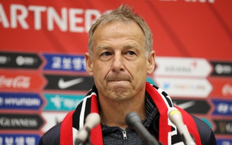 Trước trận gặp Việt Nam, ghế HLV Klinsmann lung lay sau 7 tháng nắm đội Hàn Quốc