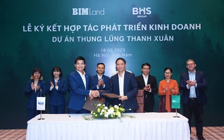 BIM Land bắt tay BHS Group phát triển kinh doanh thành phố trong lòng thung lũng