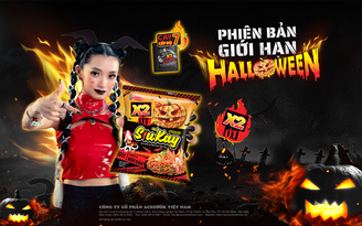 Mì SiuKay làm mưa làm gió trong mùa Halloween với phiên bản giới hạn X2 ớt