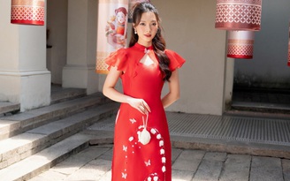 Trung thu cận kề, chị em đua nhau khoe sắc trong những tà áo dài rực rỡ Trung thu cận kề, chị em đua nhau khoe sắc trong những tà áo dài rực rỡ