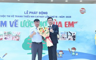 Cuộc thi 'Em vẽ ước mơ của em' khởi động mùa thứ 15 Cuộc thi 'Em vẽ ước mơ của em' khởi động mùa thứ 15