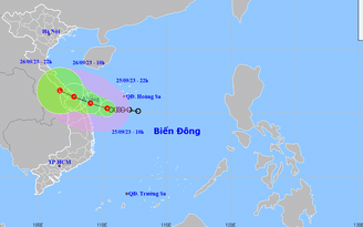 Áp thấp nhiệt đới áp sát Đà Nẵng, Quảng Ngãi