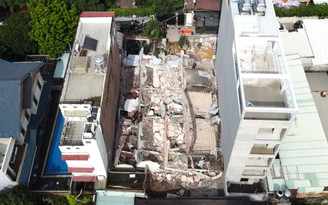 Vụ sập nhà 4 tầng ở Bình Thạnh: Địa phương có báo cáo nhanh