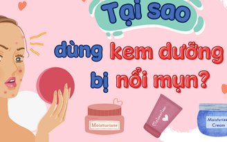 7 chú ý giúp bạn khắc phục tình trạng da nổi mụn ẩn khi dùng kem dưỡng