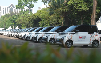 Ô tô điện Wuling Air EV trở thành xe phục vụ Hội nghị Cấp cao ASEAN 2023