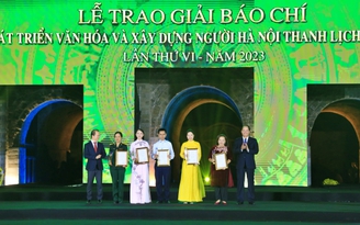 Báo Thanh Niên đoạt giải C giải báo chí viết về văn hóa và con người Hà Nội