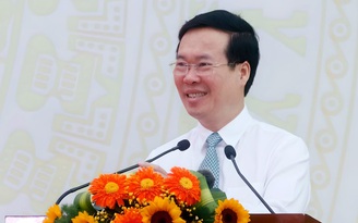 Chủ tịch nước Võ Văn Thưởng: Thầy cô cần khơi gợi khả năng tiềm ẩn trong mỗi học sinh Chủ tịch nước Võ Văn Thưởng: Thầy cô cần khơi gợi khả năng tiềm ẩn trong mỗi học sinh