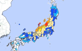 Động đất 7,4 độ Richter, cảnh báo sóng thần cao 5 m tại Nhật Bản