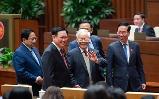 Tổng Bí thư Nguyễn Phú Trọng dự khai mạc kỳ họp bất thường thứ 5